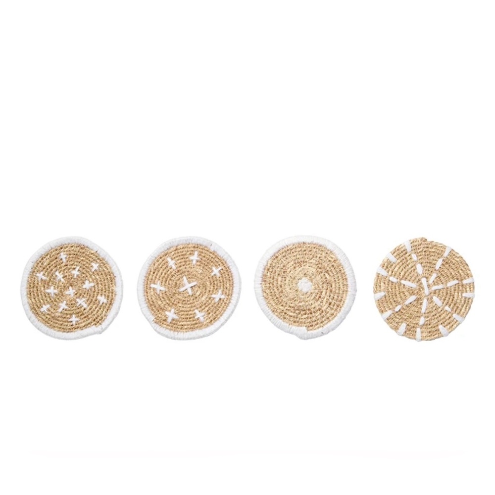 BLOOMINGVILLE
Woven Seagrass Coasters